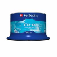 CD-R Verbatim 43351 52x 700 MB (50 Stuks) - thumbnail