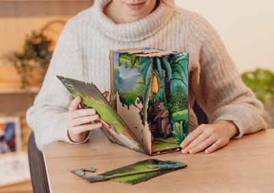 Disney Revell - tiny adventures book nook - the jungle book