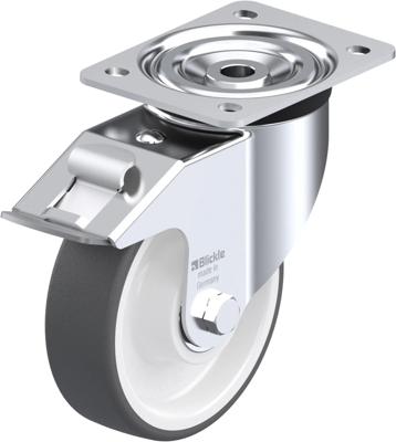 Blickle L-POTH 150K-FI Zwenkwiel met rem Wieldiameter: 150 mm Draagvermogen (max.): 400 kg 1 stuk(s)