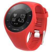 Siliconen sport polsband voor POLAR M200 (rood) - thumbnail