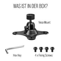 Rode VESA Mount universele VESA mount met 3/8 inch schroefdraad - thumbnail