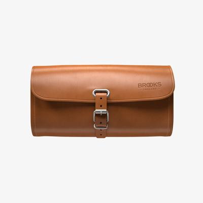 Brooks challenge leather 1.5l saddle bag | honey