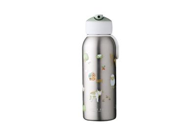 Mepal isoleerfles flip-up campus 350 ml little farm