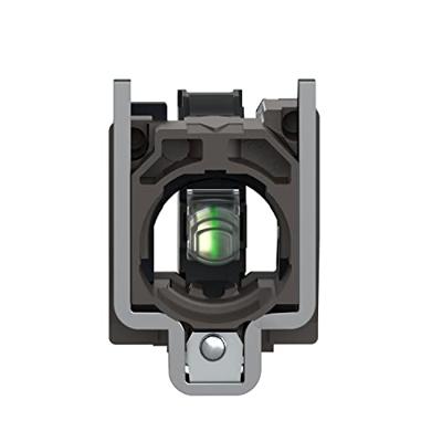 Schneider Electric ZB4BVB1 Fitting Met bevestigingsadapter, Met fitting Wit 24 V/DC, 24 V/AC 1 stuk(s)