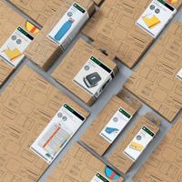 Leitz 61250089 opslagdoos Opbergdoos Anders ABS kunststof Grijs, Wit - thumbnail