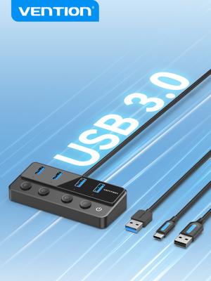 Hub USB Vention CHWBF Zwart