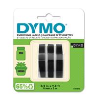 Relieftape dymo embossing plastic 9mm wit - thumbnail