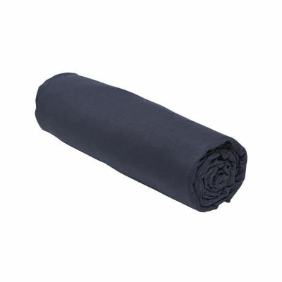 Drap Cover Teday Essential - 140 x 200+30 cm - 2 personen - 100% uni katoen - marine