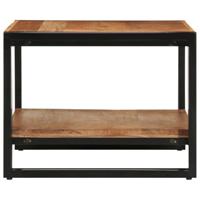 Salontafel 70x50x38 cm massief acaciahout - thumbnail