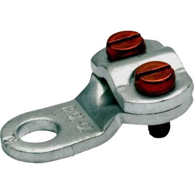 Klauke 573R8 Ringkabelschoen 2 schroeven Dwarsdoorsnede (max.): 16 mm² Schachtdiameter: 8.5 mm Ongeïsoleerd Metaal 1 stuk(s) Klauke 573R8 Ringkabelschoen 2 schroeven Dwarsdoorsnede (max.): 16 mm² Schachtdiameter: 8.5 mm Ongeïsoleerd Metaal 1 stuk(s)