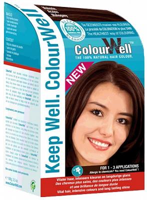 Colourwell 100% Natuurlijke haarkleur mahonie 100 Gram