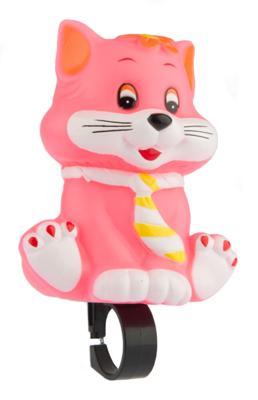 Fietstoeter PexKids Poes - roze