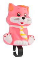 Fietstoeter PexKids Poes - roze - thumbnail
