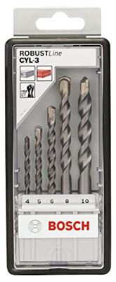Bosch Accessoires 5-delige Betonborenset | Robustline | 4 - 10 mm | 2607010524 - 2607010524