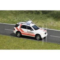 Busch 5631 H0 Hulpdienstvoertuig Mercedes Benz M-klasse Notarzt - thumbnail