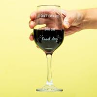 Good Day Bad Day Wijnglas - thumbnail