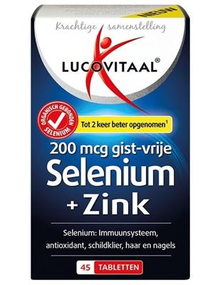 Lucovitaal Selenium + Zink 45Tabletten