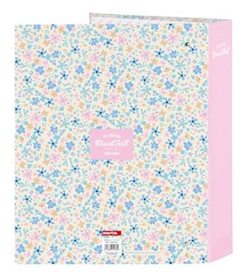 Ringmap BlackFit8 Blossom Multicolour A4 27 x 33 x 6 cm