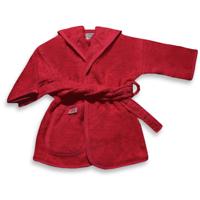 Funnies Badjas Junior Katoen Rood Maat 146/152 - thumbnail