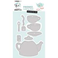 Creative Craftlab • friendz snijmal accessoires tea - thumbnail