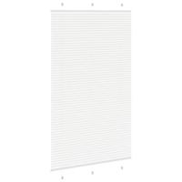 Pliss rolgordijn 115x200 cm stofbreedte 114,4cm polyester wit - thumbnail