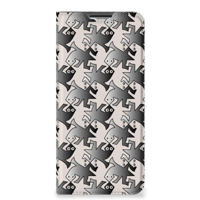 OPPO A54s | A16 | A16s | Hoesje maken | Salamander Grey