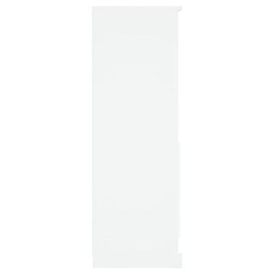 Hoge kast 60x35,5x103,5 cm bewerkt hout wit Hoge kast 60x35,5x103,5 cm bewerkt hout wit