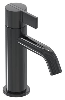 Wastafelkraan IVY Pact Model S Coldstart Zwart Chroom PVD IVY Wastafelkraan IVY Pact Model S Coldstart Zwart Chroom PVD IVY