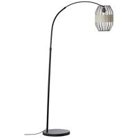 Brilliant Slope 93149/76 Staande lamp E27 Zwart, Natuur - thumbnail