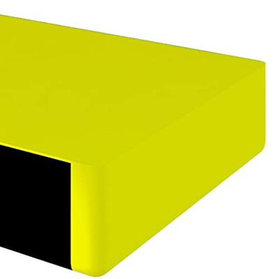 Hoekbeschermers 2 st 6x2x101,5 cm PU geel en zwart - thumbnail