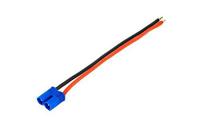 EC2 Man stekker met 16AWG silicone kabel (10cm) - thumbnail