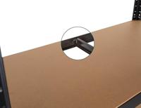 Opbergrek - Heavy Duty Metaal 1250kg draagkracht - Monteren zonder schroeven - thumbnail