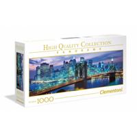 Clementoni panorama puzzel new york brooklyn bridge, 1000st. - thumbnail
