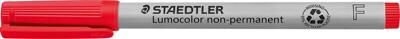 Viltstift Staedtler Lumocolor 316 non permanent F rood