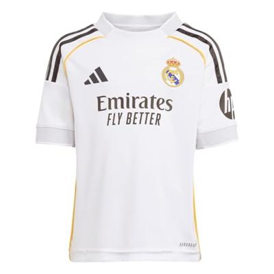 Real Madrid Minikit Thuis 2025/2026 - Maat 110 - Kleur: Wit | Soccerfanshop