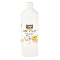 Plakkaatverf creall basic wit 1000ml - thumbnail