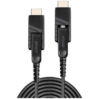 Lindy 38321 HDMI kabel 20 m HDMI Type D (Micro) Zwart