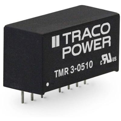 TracoPower TMR 3-0512 DC/DC-converter, print 5 V/DC 12 V/DC 250 mA 3 W Aantal uitgangen: 1 x Inhoud 1 stuk(s) TracoPower TMR 3-0512 DC/DC-converter, print 5 V/DC 12 V/DC 250 mA 3 W Aantal uitgangen: 1 x Inhoud 1 stuk(s)