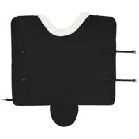 VidaXL Paardendeken zwart 105 cm polar fleece - thumbnail