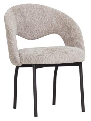 MUST Living Eetkamerstoel 'Arca' kleur Zand MUST Living Eetkamerstoel 'Arca' kleur Zand