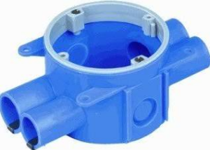 Hollewand inbouwdoos 50 mm 2x16mm + 2x19mm HW50 gatmaat 76mm