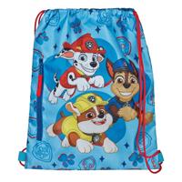 Paw Patrol Gymrugtas met Koordjes 32x40 cm Blauw/Rood - thumbnail