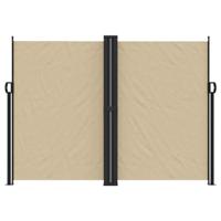 VidaXL Windscherm uittrekbaar 180x600 cm beige - thumbnail
