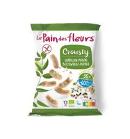 Pain Des Fleurs Crousty chips peper glutenvrij bio 75 Gram - thumbnail