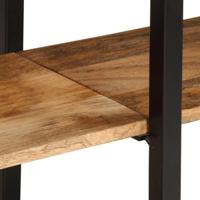 Wandtafel 140x35x70 cm massief mangohout - thumbnail