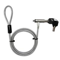 Techly IQ-LOK-15-K kabelslot Zilver 1,8 m - thumbnail