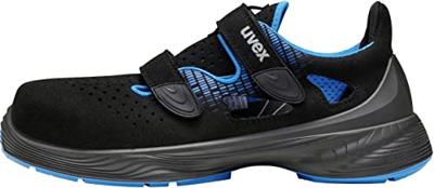 uvex 1 G2 6828839 Veiligheidsandalen S1 Schoenmaat (EU): 39 Blauw, Zwart 1 paar