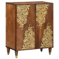 Dressoir Bruin 60 x 33.5 x 75 cm Massief mangohout - thumbnail