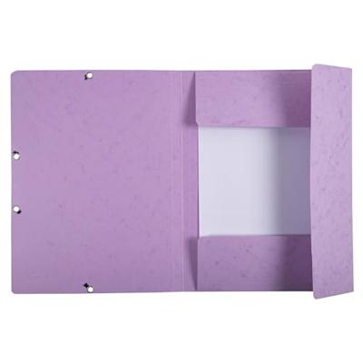 Elastomap exacompta aquarel a4 3 klep 400gr lila | 5 stuks