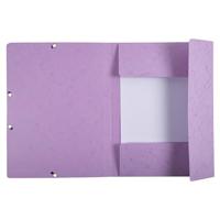 Elastomap exacompta aquarel a4 3 klep 400gr lila | 5 stuks - thumbnail